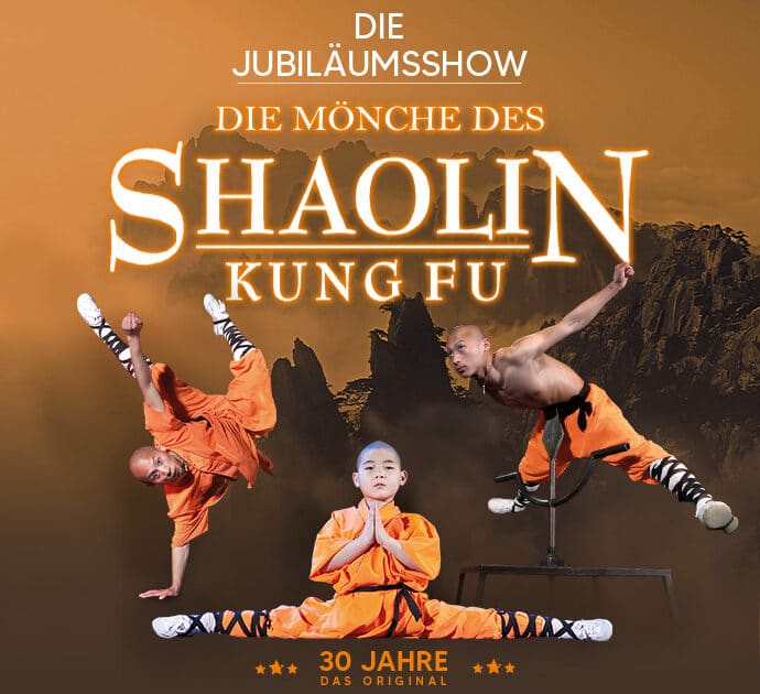 Jubiläumsshow Die Mönche des Shaolin Kung Fu